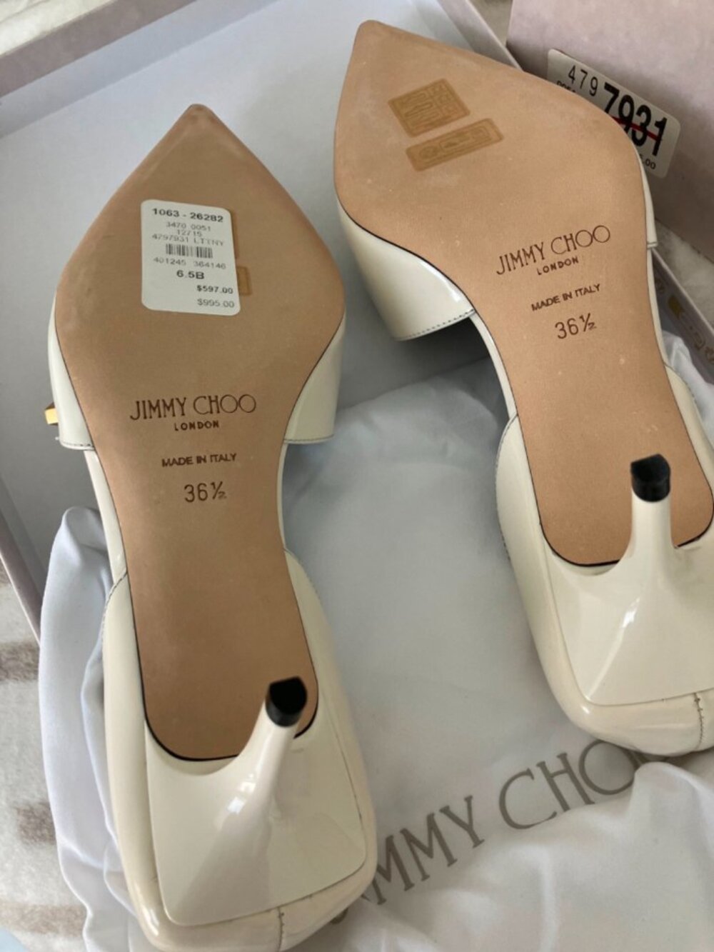 Jimmy Choo Carolyn 60 patent leather Pumps - Picture 3 of 7